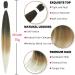 Buy Xusuperb 20 Ombre Blonde Pre-Stretched Braiding Hair - 6 Pack Soft Yaki Extensions (T1B/27/613#) | Easy Braids for All Hair Types - Buy Online on SooperMarket.com