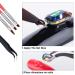 Nail Art 8ml Rhinestone Glue Gel Adhesive Set for Gem Stones - LED Lamp Cure Needed | Includes LED Glue Brush Tools, Pickup Pencil, and Tweezer | UV Rhinestones Glue Kit - Buy Online on SooperMarket.com