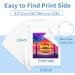 HTVRONT Sublimation Paper 8.5 x 11 Inch - 120 Sheets | Ideal for T-shirts, Tumblers, and Mugs - Buy Online on SooperMarket.com