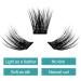 D Curl Cluster Lashes 0.07mm 8-16mm Mixed DIY Lash Extensions - Soft and Wispy Reusable Eyelash Clusters (FD-D18-0.07-D8-16) - Buy Online on SooperMarket.com