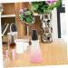 ABOOFAN Empty Lotion Jar Makeup Sample Containers Glass Containers with Lids Travel Jars for Cream Skin Care Products Cosmetic Containers with Lids Travel Bottle Plastic With Cover 13x5.2cm Pink - Buy Online on SooperMarket.com