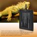 FIPASEN Reptile Heating Mat with Temperature Adjustment 8x12 Inch Terrarium Heat Mat for Tortoise/Snakes/Lizard/Gecko/Hermit Crab/Frog/Spider/Insect Breeding/Plant Box - Upgraded Reptile Heating Pad 8" X 12" with Adjust Knob - Buy Online on SooperMarket.com