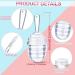 Honey Pot Shaped Lip Gloss Tube Set - 28 Pieces, Refillable Lip Balm Containers for DIY Cosmetics - Clear, Ideal for Women and Girls - Buy Online on SooperMarket.com