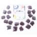 20pcs Dark Brown Hair Nets 50cm - Invisible Elastic Edge Mesh - Buy Online on SooperMarket.com