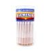 Elements Cones King Size | 100 Pack | Natural Pre Rolled Rice Rolling Paper with Tips and Packing Tubes Included 100 Count (Pack of 1)