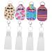 minkissy 1 Set Bottle Cover Key Fob Bottle Holder and Keychain Bottle Holder Key Chain Bottle Holder Neoprene Lotion