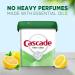 Cascade Free & Clear Dishwasher Pods 62 ct Actionpacs Detergent - Lemon Essence | Eco-Friendly Cleaning Solution - Buy Online on SooperMarket.com