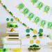 24 Pcs St Patrick's Day Cupcake Toppers Four Leaf Clover Leprechaun Hat Horseshoe Shamrock Cupcake Toppers for St Patrick's Day Party Decorations (Trefoil A) - Buy Online on SooperMarket.com