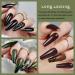 Lavender Violets 13 Pcs Gel Nail Polish Set 9 Misty Forest Autumn Winter Colours Nail Art UV LED Soak Off Christmas Green Manicure With Base Coat Matte n No Wipe Top Coat Nail File C680 Misty Forest-680 - Buy Online on SooperMarket.com