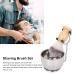 Ankroyu 3-in-1 Razor Brush Set | Stainless Steel Beard Soap Peel & Manual Razor Tool for Men - Buy Online on SooperMarket.com