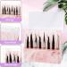 Tweezer Holder Stand for Eyelash Extensions | 8-Slot Lash Tweezer Stand with Cover | Salon & Home Lash Extension Organizer - Pink - Buy Online on SooperMarket.com