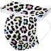 50 Pack Colorful Leopard Cheetah Disposable Face Masks for Women - Breathable 3 Ply Filter Face Protective Dustproof Anti-droplets Bandanas for Adults Men - Mixed Designs - Buy Online on SooperMarket.com