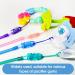 Zuroki Silicone Pacifier Chain - 4-Pack for Boys & Girls | Durable Soft & Flexible | Keeps Pacifier Clean & Safe - Buy Online on SooperMarket.com