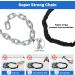 Secure Your E-Scooter: Premium Handcuff Lock with Key & Waterproof Bag - Ideal for Segway Ninebot Xiaomi Niu Tyta006b | Best E-Scooter & Bicycle Security - Buy Online on SooperMarket.com