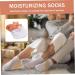 FOMIYES 2 Pairs Exfoliating Moisturizing Socks Sebs Women's Spa Nursing Cover - Buy Online on SooperMarket.com