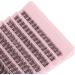 Individual Lashes DIY Synthetic Fibre Individual Lashes Cluster Thick Strong Adhesive for Makeup (DIY-SET-002) - Buy Online on SooperMarket.com