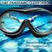 Anti-Fog UV Protection Swim Goggles for Adults and Youth - Clear Vision, No Leaking - Black/Clear - Buy Online on SooperMarket.com
