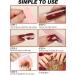 EBANKU Christmas Glitter Gel Nail Polish Strips - Long Lasting, Waterproof Full Wraps Stickers with Nail File & Wipes - UV/LED Lamp Required | SDTRK16 - Buy Online on SooperMarket.com