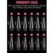 EBANKU 120 PCS Clear Dual Nail Forms - Acrylic Stiletto Nail Extension Tools | Salon-Quality Nails Design - Buy Online on SooperMarket.com