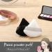 10-Piece Triangle Soft Powder Puff Set for Makeup - Body & Mineral Powder Tool - Buy Online on SooperMarket.com