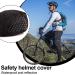 Waterproof Bicycle Helmet Rain Cover - 2 Pcs Black Helmet Protector for All Weather Protection - Buy Online on SooperMarket.com