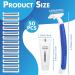 50 Sets Disposable Razors in Bulk - Twin Blade Razors with Shaving Cream | Individually Wrapped for Men & Women | Perfect for Homeless Hotels Shelters & Travel - Buy Online on SooperMarket.com