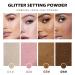 Glitter Setting Powder - Waterproof Loose Face Powder for Dark Complexion | Long-lasting Poreless Matte Finish & Oil Control - Buy Online on SooperMarket.com