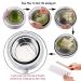FIGHTART 500cc Wax Pot Replacement Inner Pan Tin Container - Hair Removal Waxing Can 14oz - Buy Online on SooperMarket.com