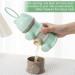 Heyu-Lotus Portable Baby Milk Powder Dispenser - 4 Layers Twist-Lock Formula Storage Container - 270ml per Layer - Silicone Handle - Green - Buy Online on SooperMarket.com