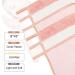 Phogary Microfiber Makeup Towels - 6 Pack Washable Facial Cleaning Cloths (20x20cm Pink) | Gentle Makeup Remover - Buy Online on SooperMarket.com