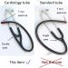 Compatible Replacement Tube for Littmann MasterCardiology & Cardiology III Stethoscopes - 7mm Black Binaural Tubing by CardioTubes - Buy Online on SooperMarket.com