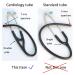Stethoscope Tubing Replacement Kit for Littmann Master Cardiology & Cardiology III | Truaevum Double Bore Tube - Orange 7mm Cardio - Buy Online on SooperMarket.com
