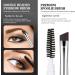 Qiveaory Lash Bond and Seal Kit 4 Pcs DIY Lash Extension with Waterproof Lashe Cluster Glue 72h Hold and Seal Lash Remover Tweezers Portable Eyelash Brush with Cap for Eyelash Extensions Beginners - Buy Online on SooperMarket.com