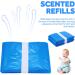 Odor-Tight Diaper Pail Cassettes - 10 Pack 4.5m Disposal Bags for Tommee Tippee Sangenic & Offspring - Navy Blue - Buy Online on SooperMarket.com