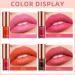 Watery Lip Tint Stain - Korean Plumping Lip Gloss & Moisturizing Liquid Lipstick | Long-Wearing Matte Finish Lip & Cheek Tint | High Pigment Color (#4 - Buy Online on SooperMarket.com