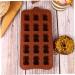 MAGICLULU Alphabet Stencils 2pcs Molder Mold for Chocolate Baking Tool para Paletas De Chocolate Non-Stick Molds Chocolate Making Molds Candy Pan Chocolate Ball Brownie 3D Bakeware - Buy Online on SooperMarket.com