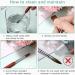 8# Sable Nail Art Brush Nail Brush with Red Wooden Handle Manicure Design Manicure tool Brown-8# - Buy Online on SooperMarket.com