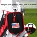 USA Flag Hard Shell Rangefinder Case for Tectectec, Callaway - Customizable with Your Name - Black with Red Edge | Craftsmangolf.com - Buy Online on SooperMarket.com