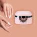 HayHay 3W UV Nail Lamp, Anticlockwise 180 Rotation, Portable Manicure Gel Lamp with 30/60s Timer and Mini Gel Polish - White - Buy Online on SooperMarket.com