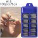 Buy Nude Pink Matte Fake Coffin Press-On Nails for Women & Girls - DIY Nail Art Tips Unity Size #11 - Buy Online on SooperMarket.com