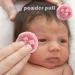 Toseky Furry Powder Puff Ultra Soft Round Makeup Powder Puff with Ribbon Bow Body Powder Applicator for Baby Kid Adult Makeup Tool for Home & Travel Pink - Buy Online on SooperMarket.com