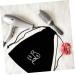 PLAFOPE 3 Pcs Hair Dryer Storage Bag Makeup Bag for Purse Hairdryer Bag Purse Organizer Bags Black Flannel - Buy Online on SooperMarket.com