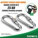 Trobing Swing Swivel 30KN Rotational Safety Device - 360 Rotator for Aerial Yoga, Hammocks, Swings, Climbing - Indoor/Outdoor Use - Buy Online on SooperMarket.com