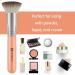 HEYMKGO Flat Top Kabuki Contour Foundation Brush for Liquid, Powder & Cream - Buffing & Blending Face Brush - Buy Online on SooperMarket.com