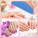 20 Pcs Double Sided Nail Buffers 100/180 Grit Blocks for Natural Gel Acrylic Nails - Durable and Portable Manicure Tools (Blue) - Buy Online on SooperMarket.com