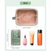 CUBETASTIC Makeup Bag  Portable Small Cosmetic with Handle Cute Clear Pouch with Makeup Brush - Green - Buy Online on SooperMarket.com