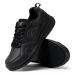 Fitville work shoes women extra broad slip-resistant shoes cooking shoes waterproof walking shoes light leisure shoes running sole damping non-slip sports shoes 39 EU far black