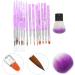 Healeved 1 Set Dust Brush Suit Nail Art Detailing Brush Kit Nail Liner Acrylic Nail Pens Nail Kits Nail Drawing Brush Nail Drawing Pen 3d Drawing Pen Nails Kits Manicure Gel Pen Acrylic Rod - Buy Online on SooperMarket.com