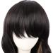 MapofBeauty 28 Charming Women Side Bangs Long Curly Synthetic Wig - Black Mixed Brown - Buy Online on SooperMarket.com
