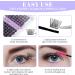 Individual Eyelashes Cluster 0.07mm D Curl 12-16mm Mixed | Soft & Wispy DIY Lash Extensions - Buy Online on SooperMarket.com
